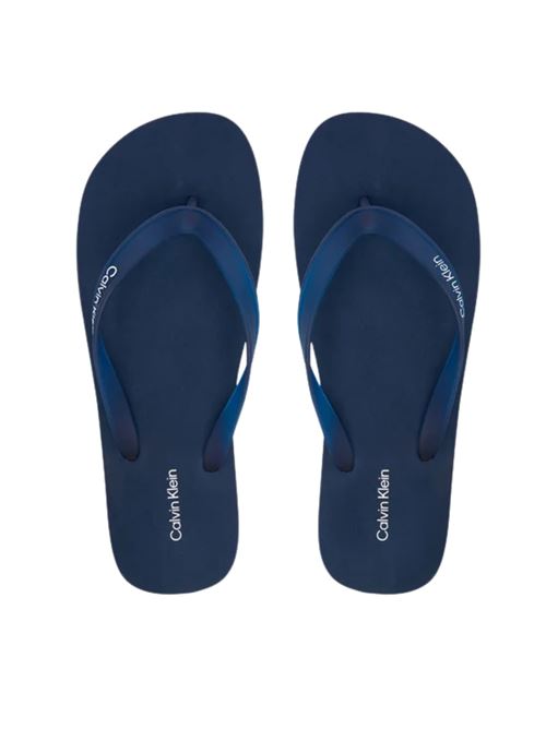 Ciabatte infradito con logo Calvin Klein | HM0HM02105BAI